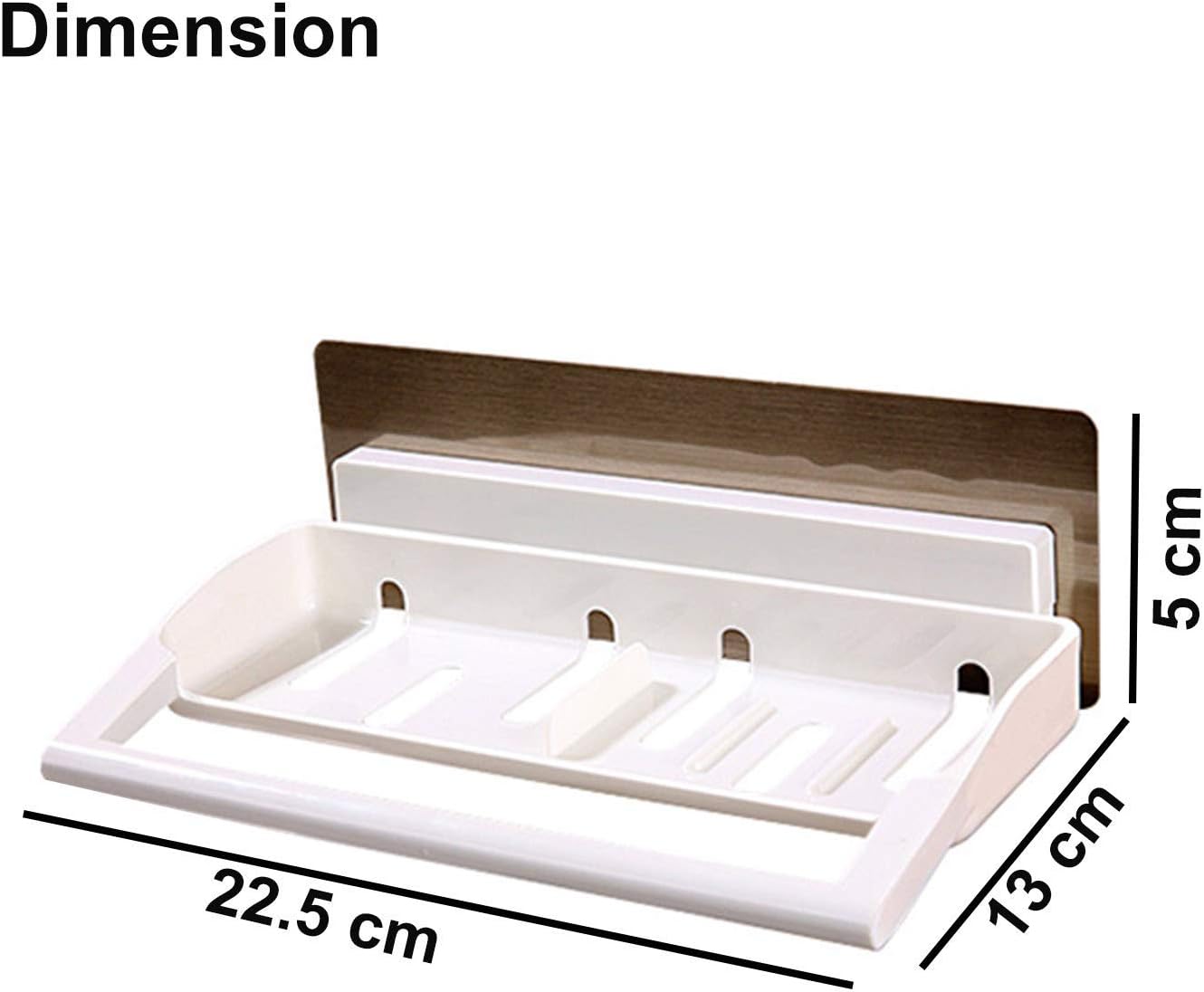 96 Pieces Strong Magic Sticker Bathroom Racks (Shelf)
