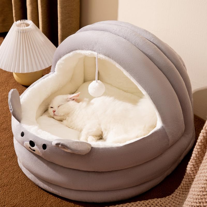 Cozy Pet Bed - Assorted Colors - 44x42x35 cm