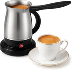 72 Pieces Turkish Coffee Makers (800W Electric Coffee Pot with 600ml Capacity – 5-Cup Stainless Steel Kettle – Cool-Touch Handle for Turkish – Arabic & Greek Coffee)