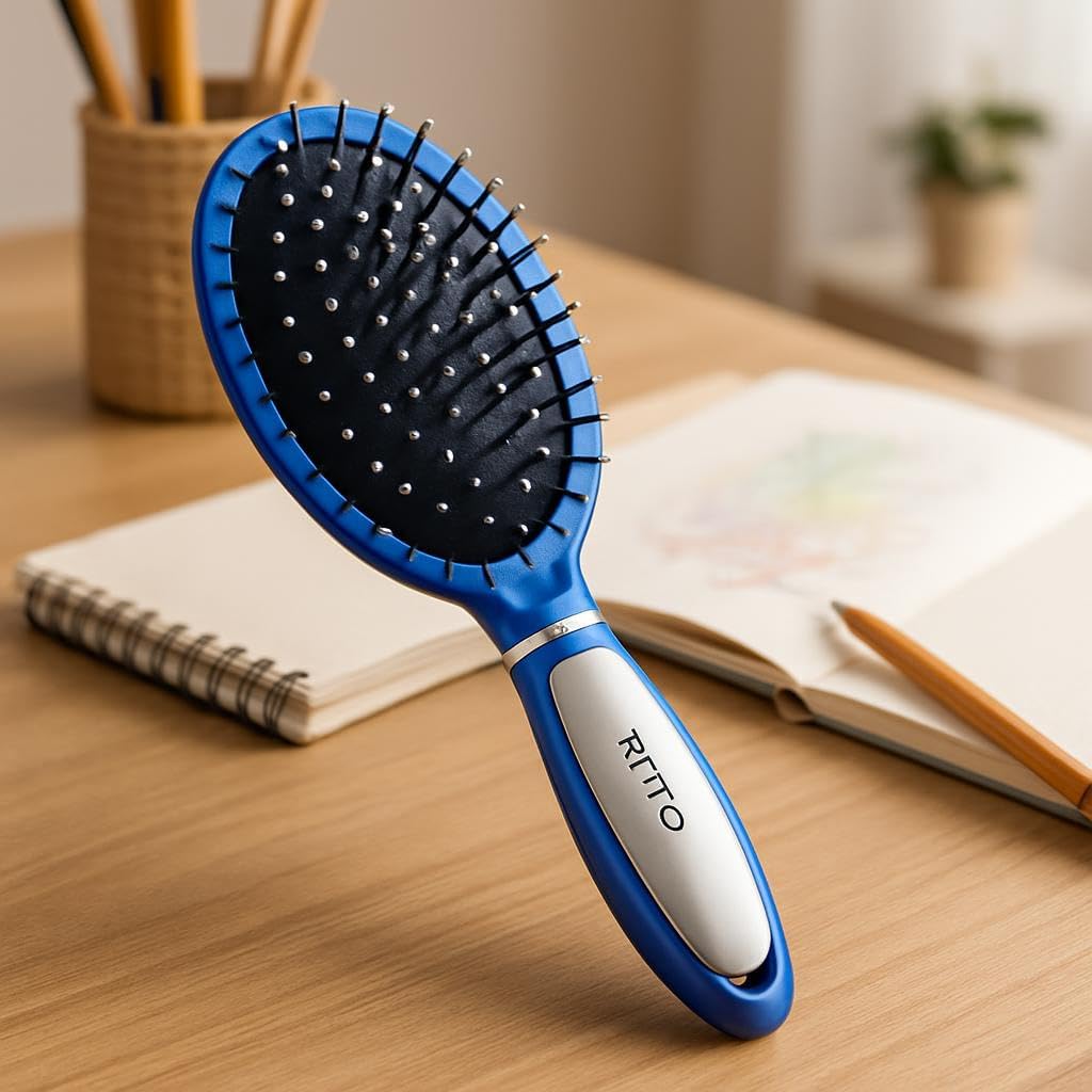 96 Pieces Ultra Paddle Hair Brushes (Professional Detangling & Smoothing Brush for All Hair Types – Anti-Static – Ergonomic Handle – Perfect for Wet & Dry Hair – Reduces Frizz and Breakage)