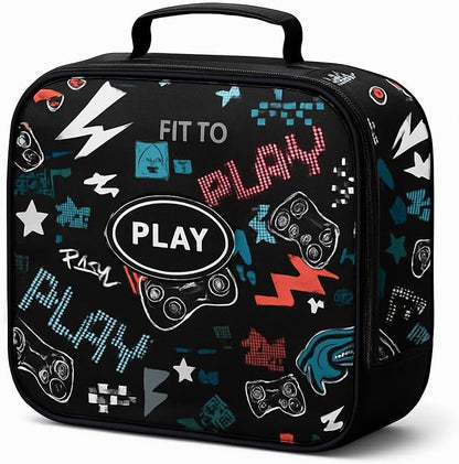 School Bag 23x8x23cm Black – Lightweight & Durable for Daily Use