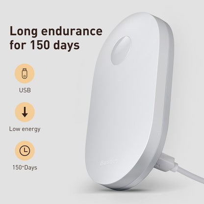 Energy-Efficient LED Induction Night Light - Soft Warm White