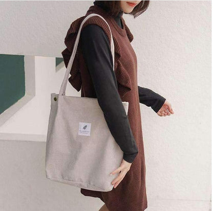 Eco-Friendly Light Pink Tote Bag - Sustainable & Reusable