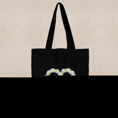 Eco-Friendly Daisy Tote Bag - Sustainable, Reusable, Durable