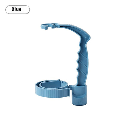 Ergonomic Reusable Bottle Pouring Handle - Eco-Friendly Grip Attachment