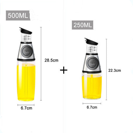 Eco-Friendly Oil Dispenser - Reusable, Precise, Durable