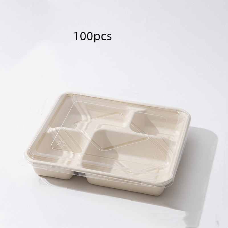 Eco-Friendly Biodegradable Compartmentalized Trays for Sustainable Living