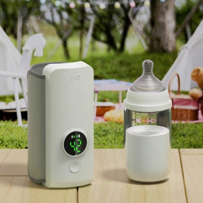 Portable Digital Bottle Warmer - Rechargeable & Eco-Friendly