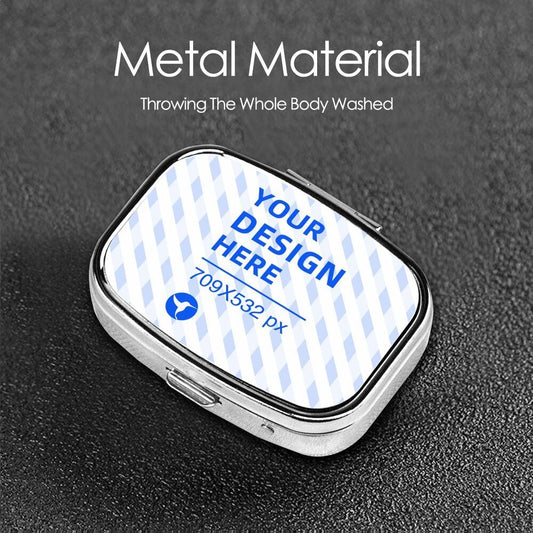 Silver Metal Soap Case - Eco-Friendly and Durable