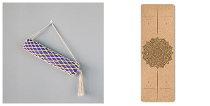 Eco-Friendly Cork Yoga Mat - Sustainable, Durable, Non-Toxic Exercise Mat