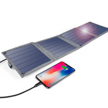 Portable Foldable Solar Panel Charger - Eco-Friendly Energy Solution
