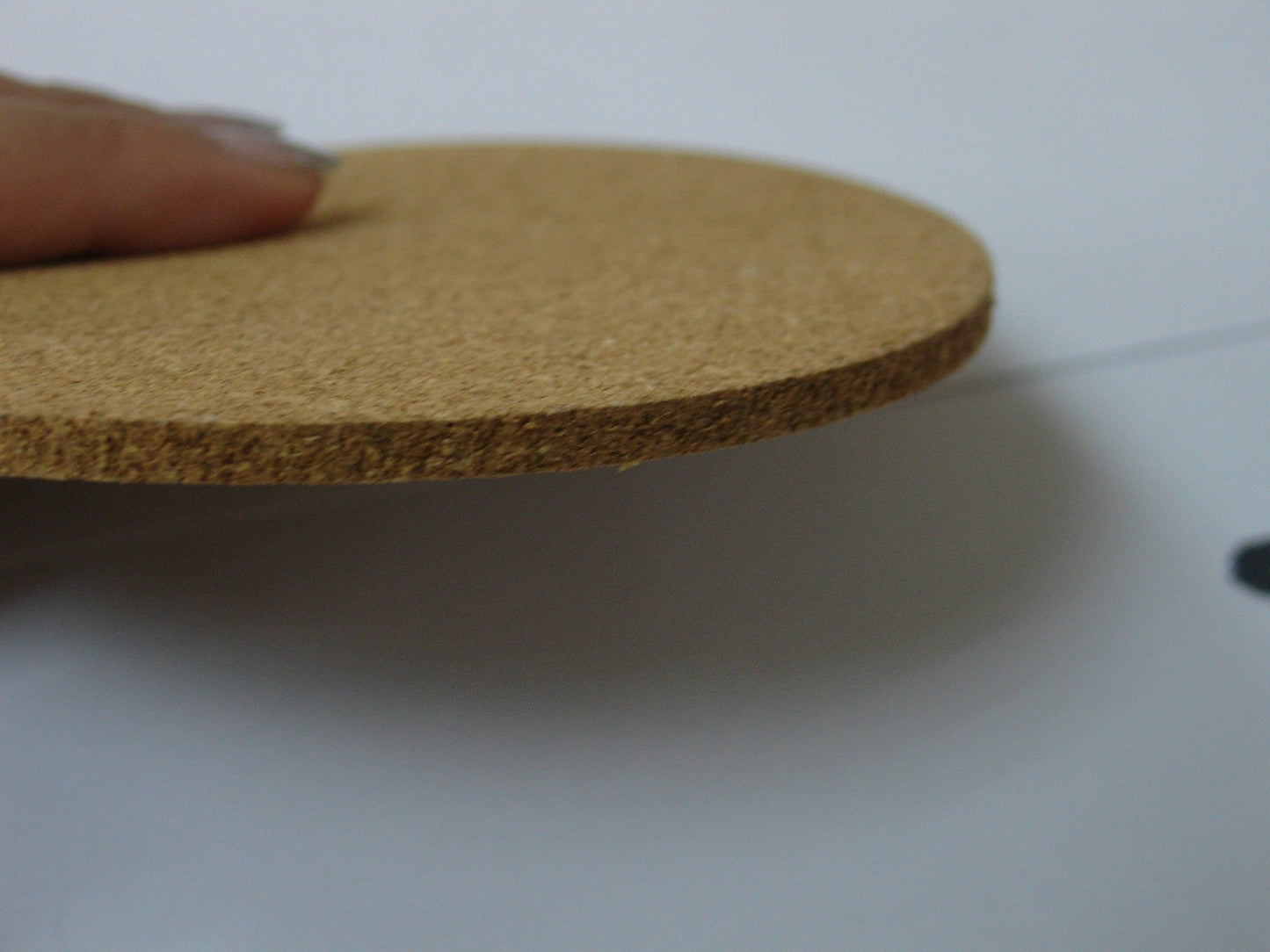 Eco-Friendly Natural Cork Round Coasters - Bulk Pack of 24