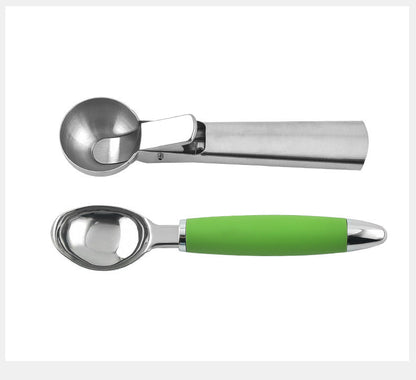 Eco-Friendly Stainless Steel Ice Cream Scoops with Ergonomic Handles