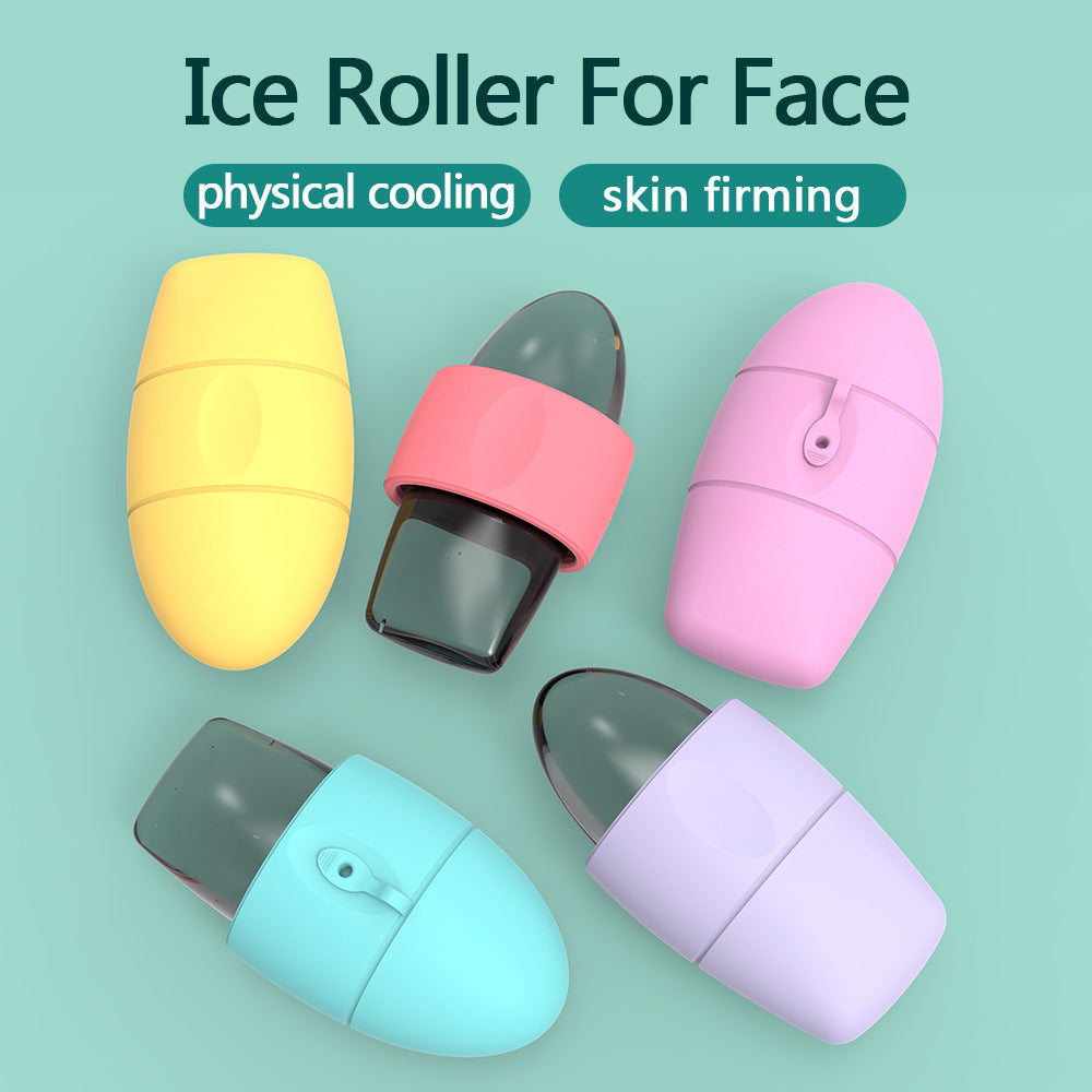 Reusable Ice Roller for Face - Skin Firming & Cooling Facial Massage Tool