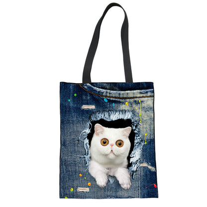 Eco-Friendly Personalized Canvas Tote Bag