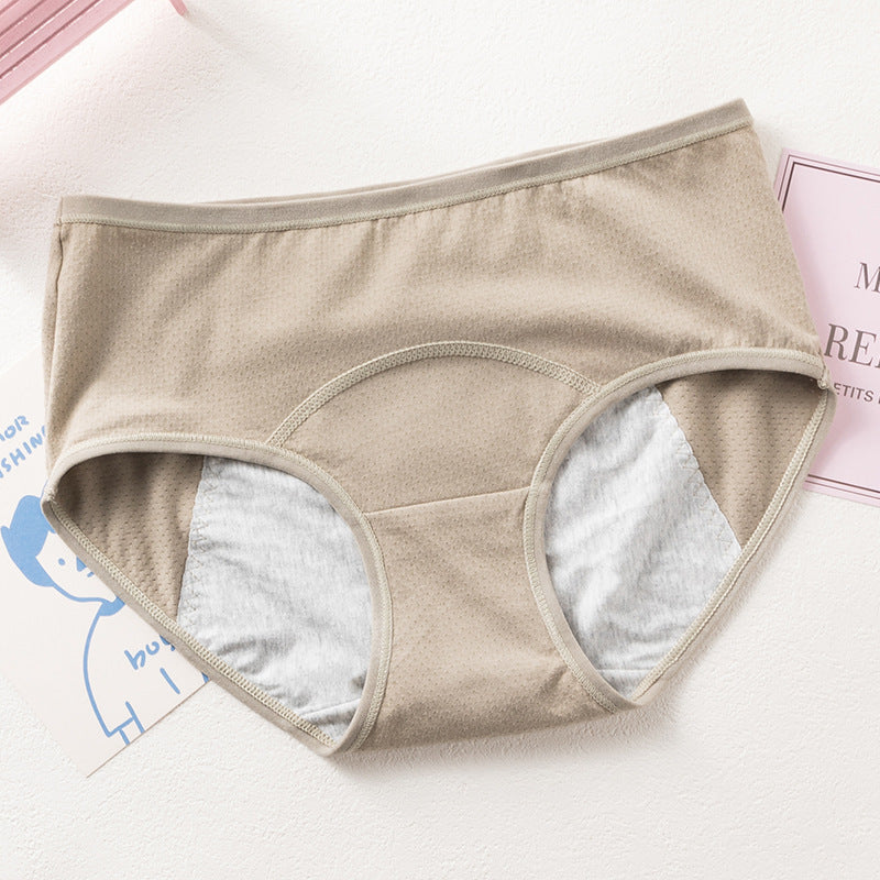 Eco-Friendly Women's Cotton Briefs - Sustainable Comfort in Navy, Pink, Green & Coral