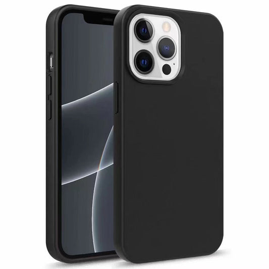 Eco-Friendly Black Silicone Phone Case