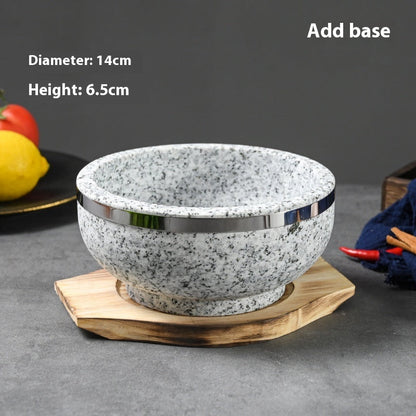 Eco-Friendly Natural Stone Bowl for Kitchen & Bathroom