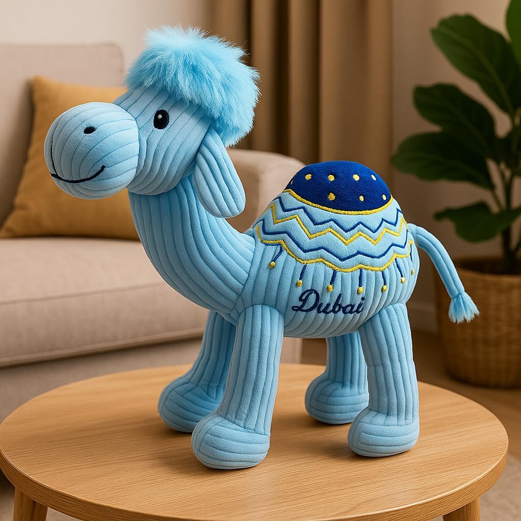 96 Pieces Blue Camels (25cm plush toy)