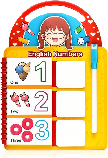 Educational Learning Card 290mm x 206mm for Kids, Interactive Study Aid, Durable Material
