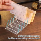 240 Pieces U-shaped Eye Shadow Tray - Transparents