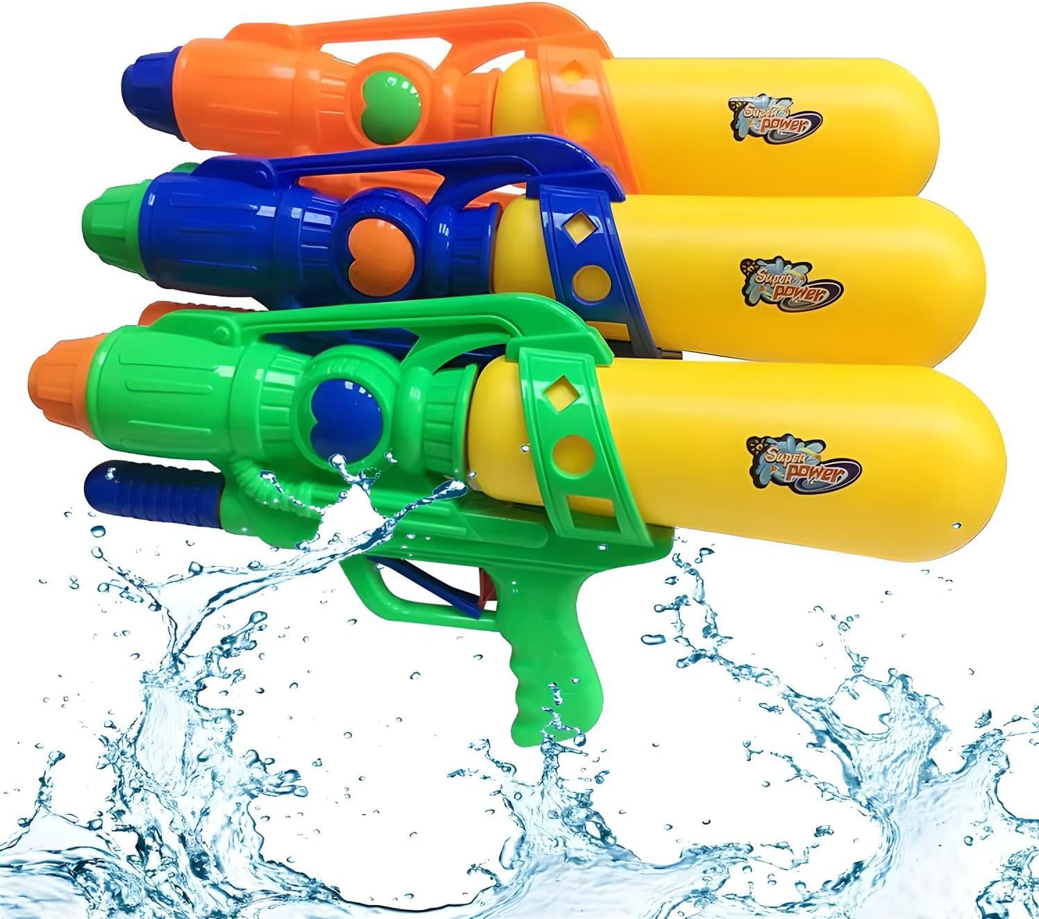 96 Pieces High-Pressure Pumping Water Blasters for Kids (Powerful Water Gun Toy – Perfect for Summer Fun – Beach – Pool – and Outdoor Play – Ideal for Ages 6+ – Durable – Easy to Use – Super Splash Action)