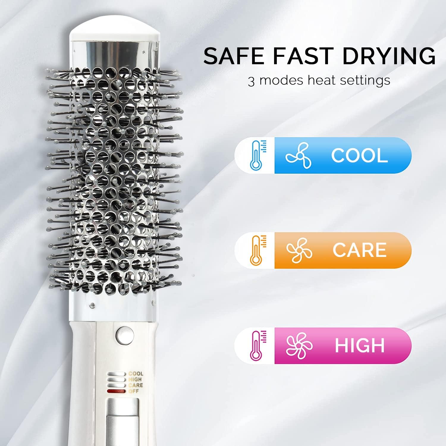 60 Pieces 7-in-1 Women Hair Styler - Multi-Functional Hair Tools with Curling Iron (Straightener – Crimper – Blow Dryer & More – Adjustable Heat Settings – Professional Hair Styling for All Hair Types)