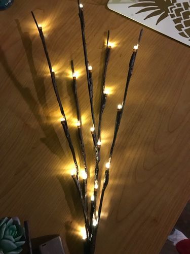 Energy-Efficient LED Light Branches for Home Décor