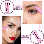 96 Pieces 4 in 1 Makeup Pen Sets (Eyebrow Pencil – Eye Liner – Lip Liner – Highlighter – Waterproof Lip Color – Beauty Tool – 03# – for Women – for Travel)
