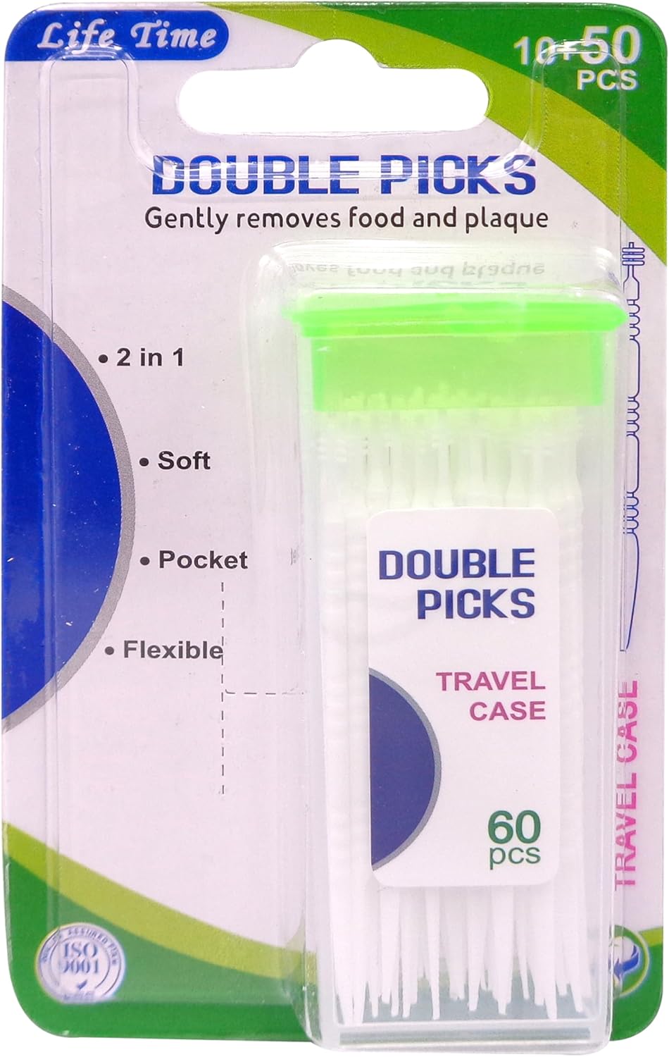 144 Pieces Double Toothpicks 60Pcs/Cards (Toothpick Set for Dining – Serving – and Events)