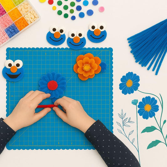 PARA CRAFT 20 PC Blue Paracord Crafting Kit for DIY Projects and Outdoor Use