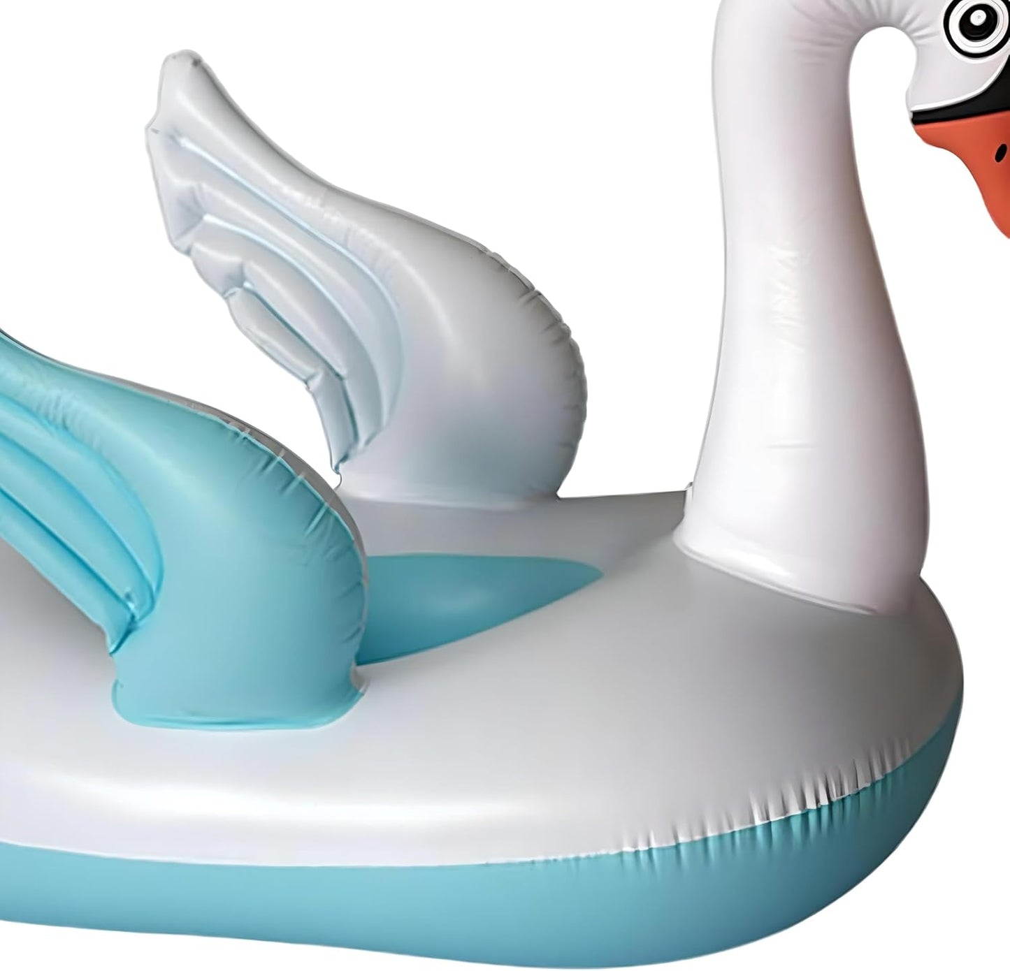 Inflatable Unicorn Pool Float Ring with Glitters – Unicorn Swimming Ring for Pool, Beach, and Summer Fun