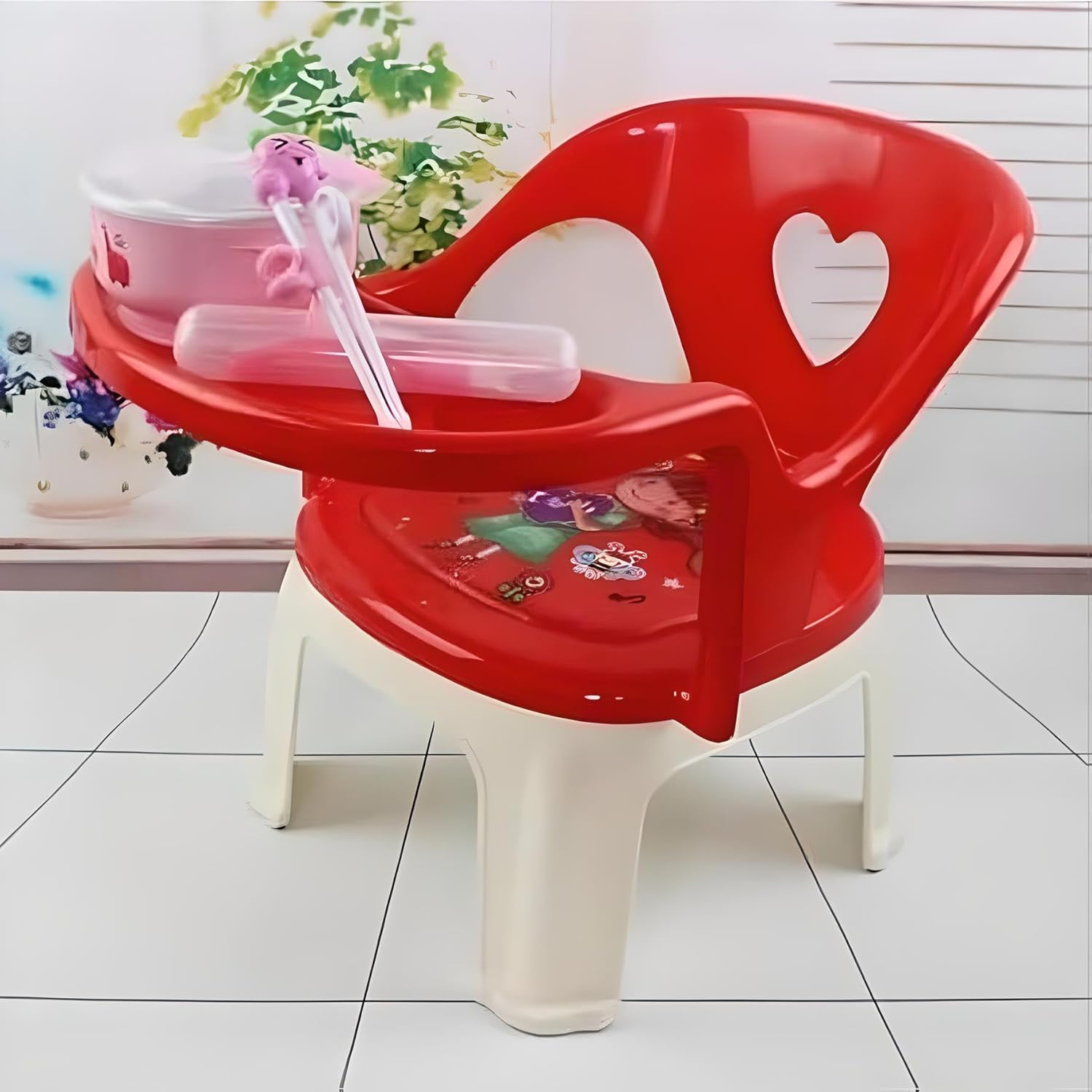 96 Pieces Baby High Chairs for Toddlers (Comfortable and Safe Seating with Adjustable Height – Sturdy Design – Easy-to-Clean Tray – Lightweight and Portable – Ideal for Mealtime – Playtime – and Feeding)