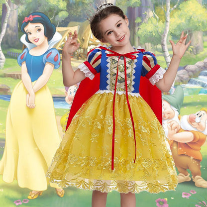 Girls' Deluxe Pretend Play Princess Dress Set with Matching Accessories - Spark Imagination and Royal Adventures