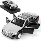 72 Pieces Rolls-Royce Model Car 1:32 Scale Alloy Diecast - Full Black Luxury Replicas (Collectible – Detailed Interior & Exterior – Precision Engineering – Perfect Gift for Car Enthusiasts)
