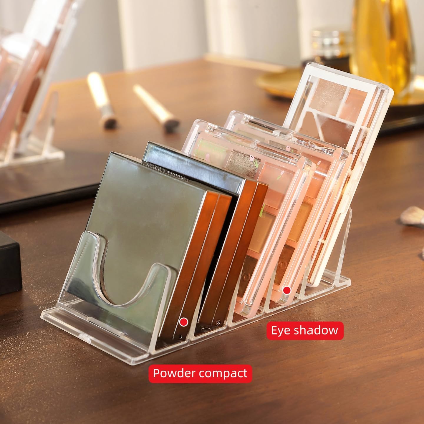 240 Pieces U-shaped Eye Shadow Tray - Transparents
