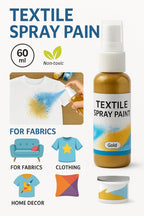 120 Pieces 60ml Textiles Spray Paints for Fabrics (Clothing & Home Decor)