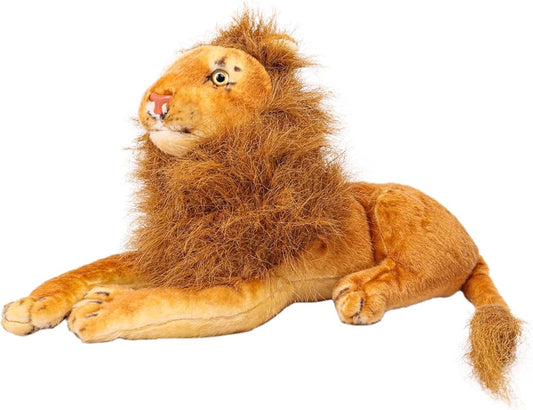 Fitto Plush Toy Lion - Soft Stuffed Animal for Kids, Adorable Cuddly Lion Toy, Perfect Gift for Children, Home Decor, and Playtime Fun