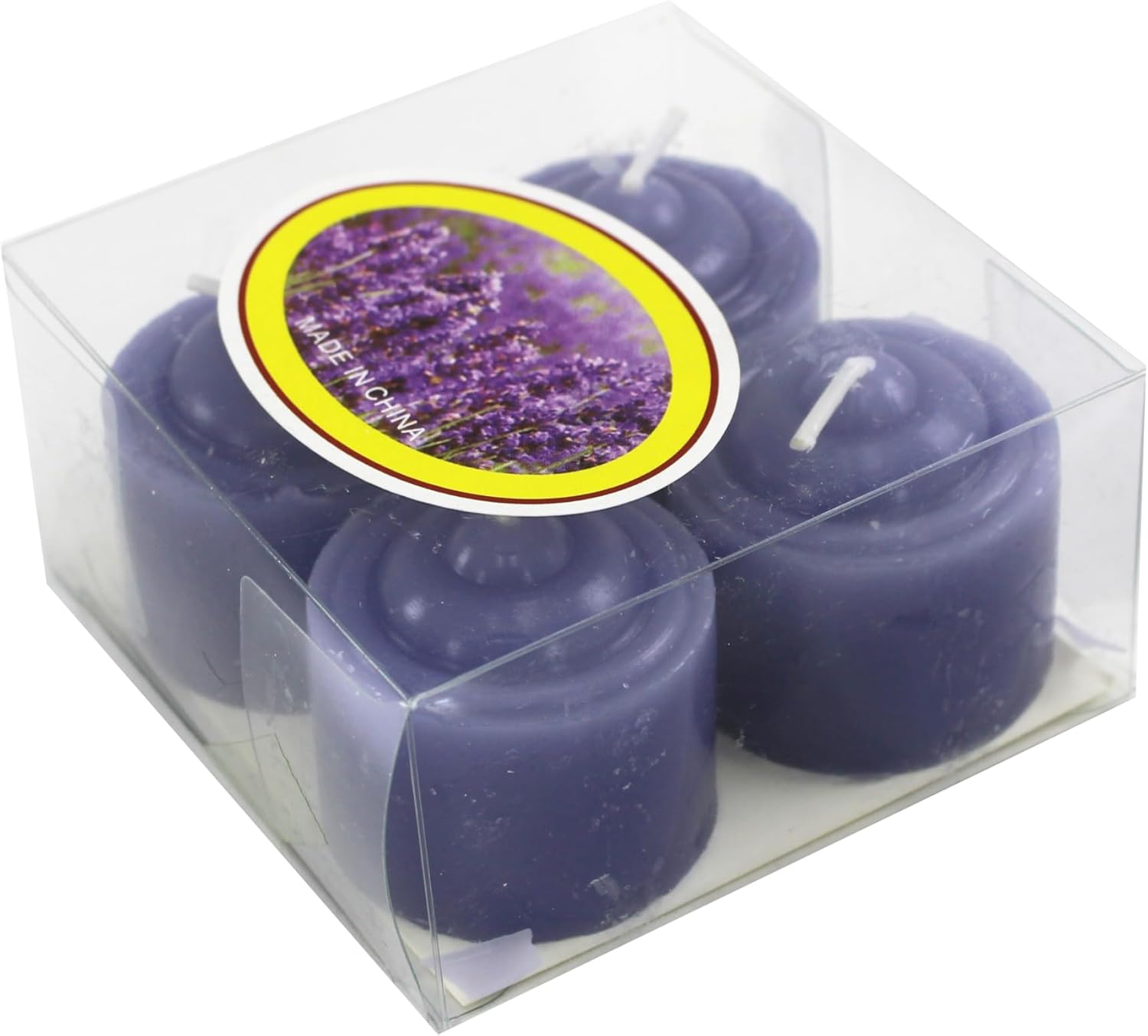 144 Pieces Scented Wax Tea Light Candles (Smokeless & Long Burn Pack of 4 – Aromatherapy – Home Decor Lighting for UAE – Assorted Colors)