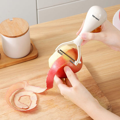 Ergonomic Tumbler Peeling Knife - Green