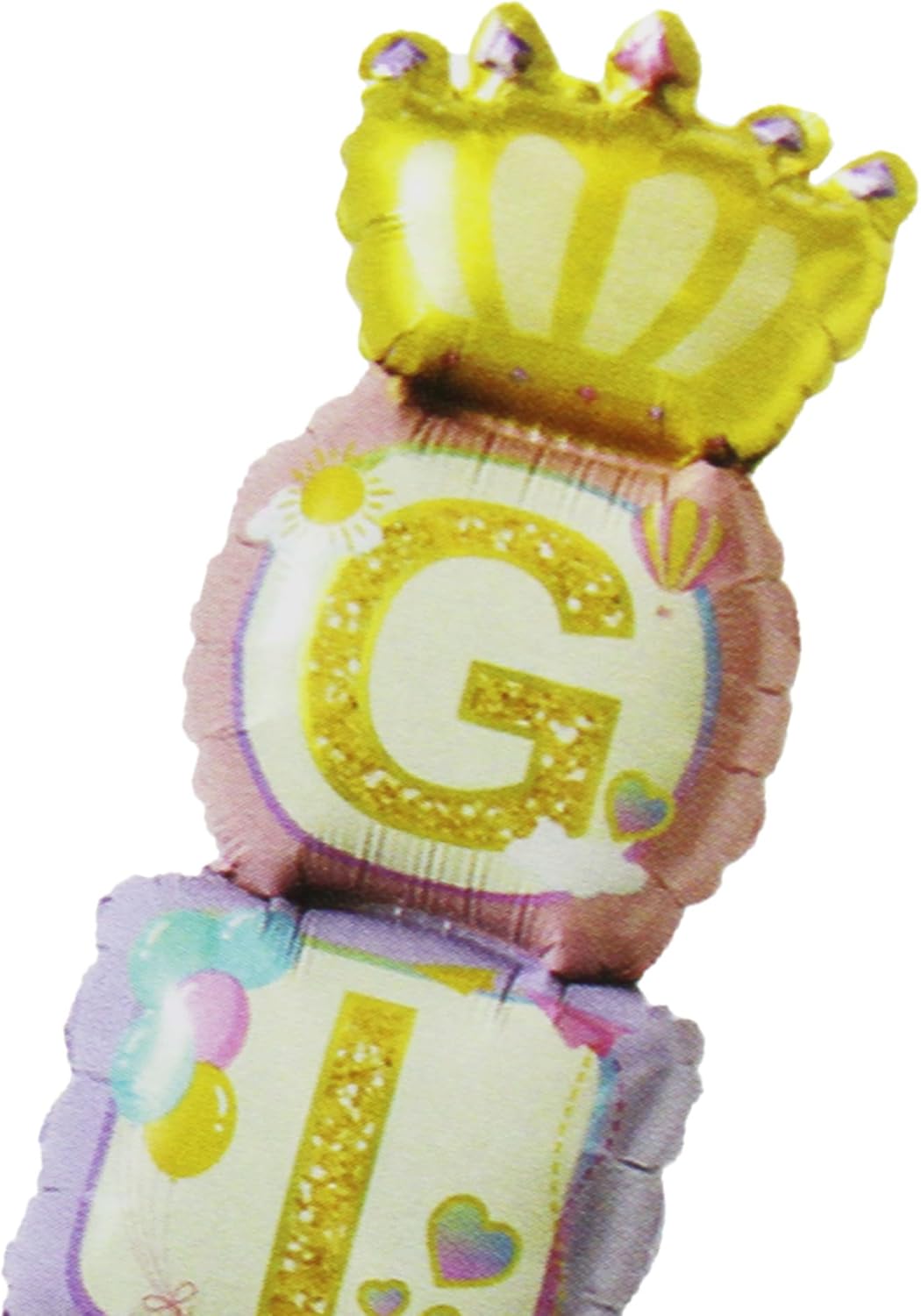 It's a Girl Foil Balloon 36 Inch Pink, Birthday Party Decoration