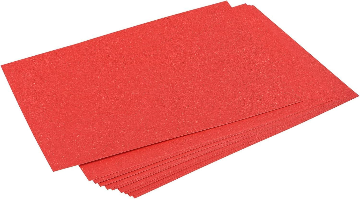 EVA Sponge Sticker 10 Pack A4 Size 21cm x 29.7cm Pink for Crafts and DIY Projects