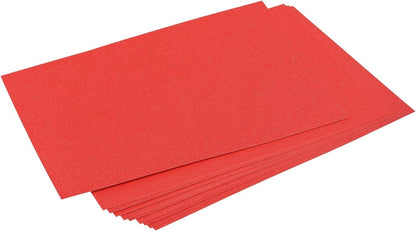 EVA Sponge Sticker 10 Pack A4 Size 21cm x 29.7cm Pink for Crafts and DIY Projects
