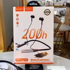 72 Pieces Wireless Neckband Earphones with Built-in Memory Card Slot Bluetooth 5.0 In-Ear Sports Headphones