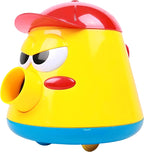 72 Pieces Toddler Angry Kettle Ball Launcher Toys with 5 Balls (Blue & Red Scopes – Light & Music Features)
