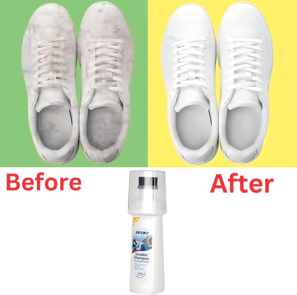 120 Pieces Shoe Shampoo & Cleaners for All Colors - (100ml | Premium Shoe Cleaning Solution | Safe for Leather – Suede – Canvas & More | Effective Stain Removal & Fresh Scent)