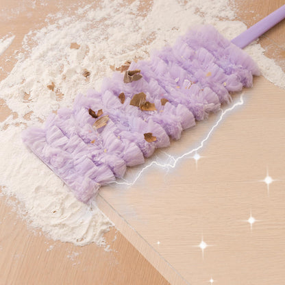 Microfiber Cleaning Tool for Beneath-Bed Dusting – Purple – Pack of 5