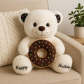 72 Pieces 40 cm White Teddy Bear Plush Toys for Kids (Baby – and Home Décor)