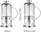 96 Pieces Coffee Pot Press (Plunger Coffee Teapot – 350mm Size – Ideal for Home and Office)