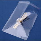 144 Pieces Transparent Bags 12 Packs (30cm x 20cm – Clear Plastic Storage Bags for Home and Office Use)